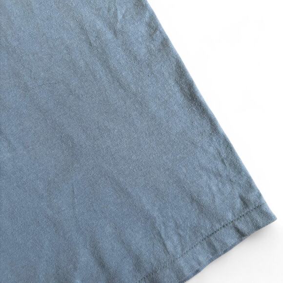 Vintage Hanes Beefy-T Denver International Program Blue T-Shirt Large - Picture 5 of 6